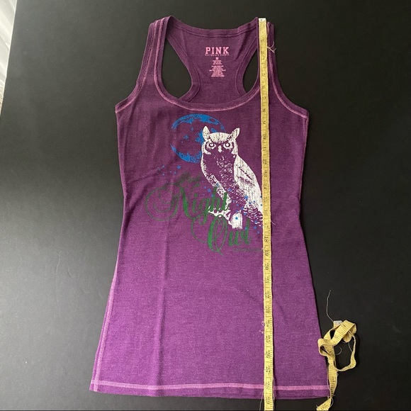 Victoria’s Secret PINK Night Owl Sleep Tank Vintage Y2K - Picture 4 of 5